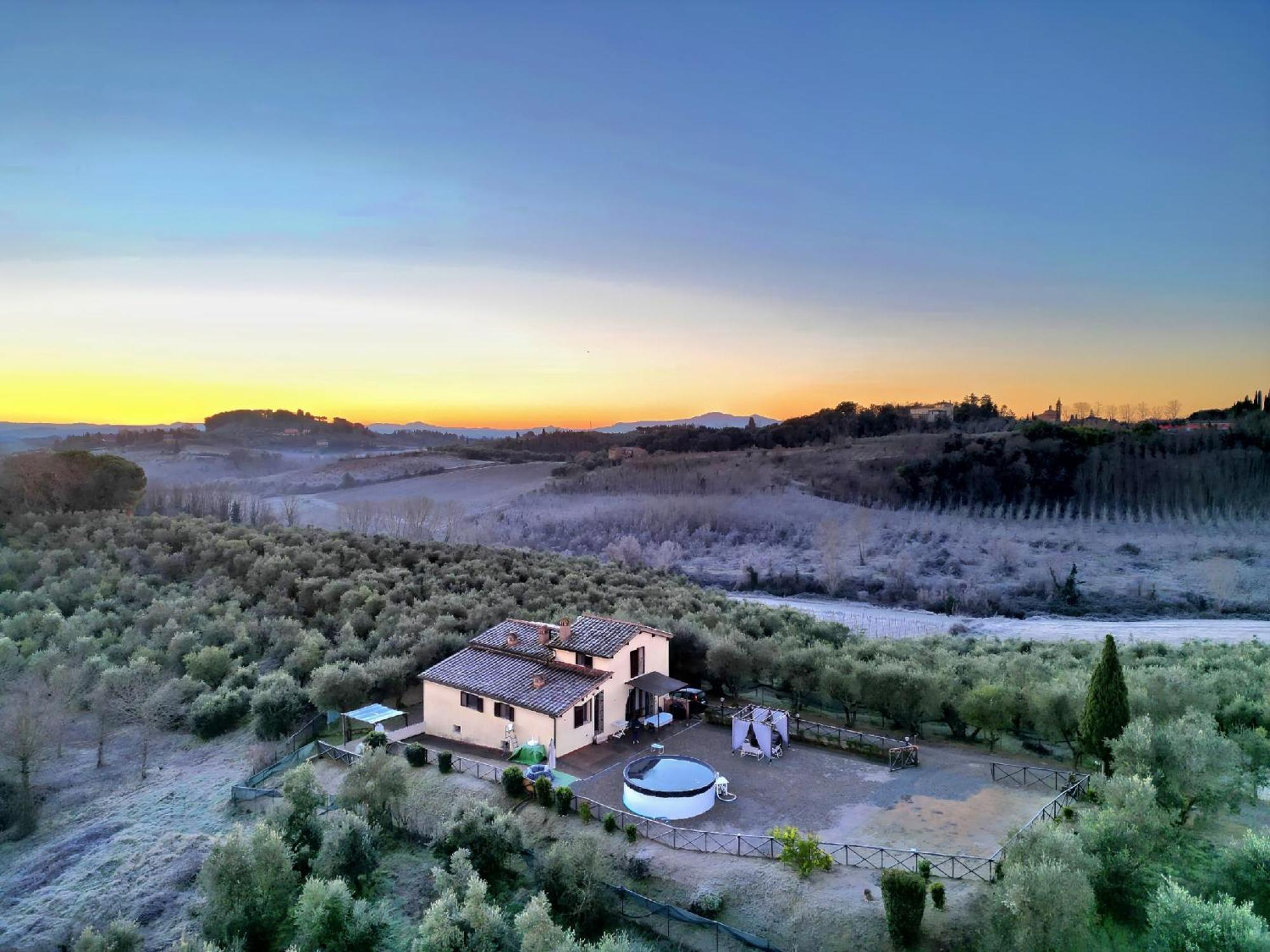Villa Degli Olivi Nature 시에나 외부 사진